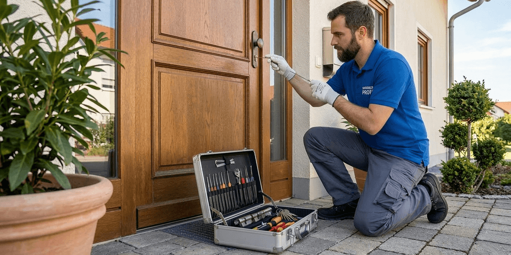 Schlüsseldienst für schnelle Hilfe bei zugefallener Tür. Professionelle Türöffnung und zuverlässiger Schlüsselnotdienst.